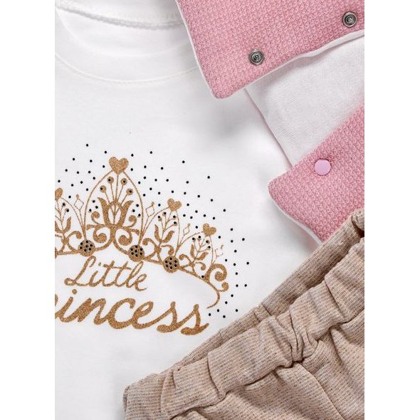 Dětská souprava MALÁ PRINCEZNÁ růžová