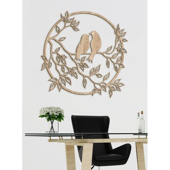 Mandala na Stenu štebot vtákov