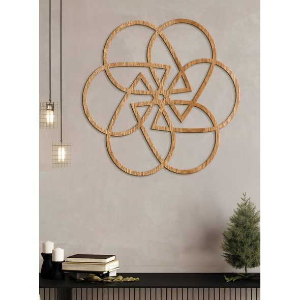 Drevená mandala TÚŽBA