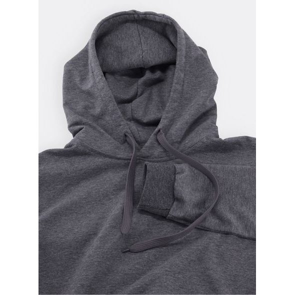 Dámská mikina s kapucí grafitová