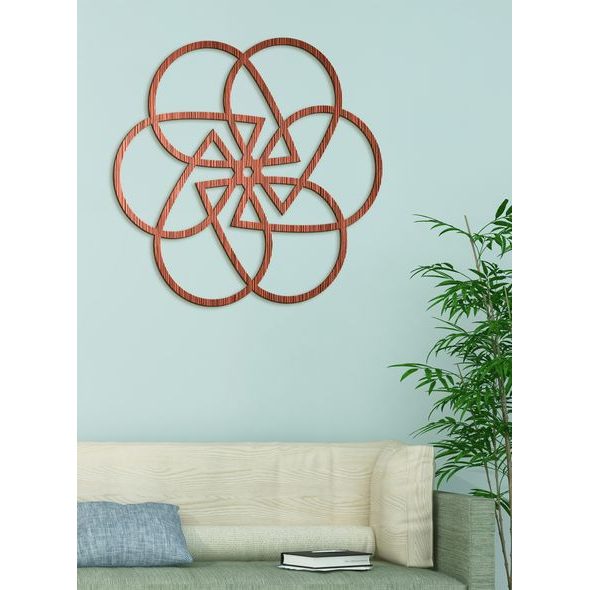 Drevená mandala TÚŽBA