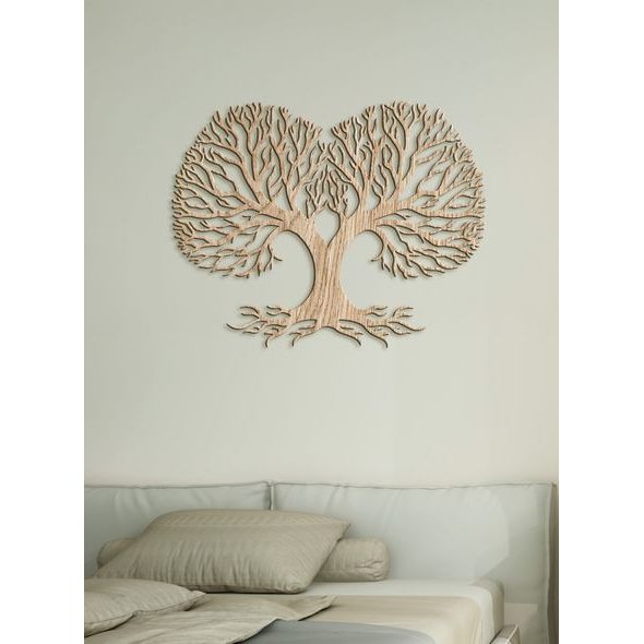 Dřevěný strom života Plíce Země