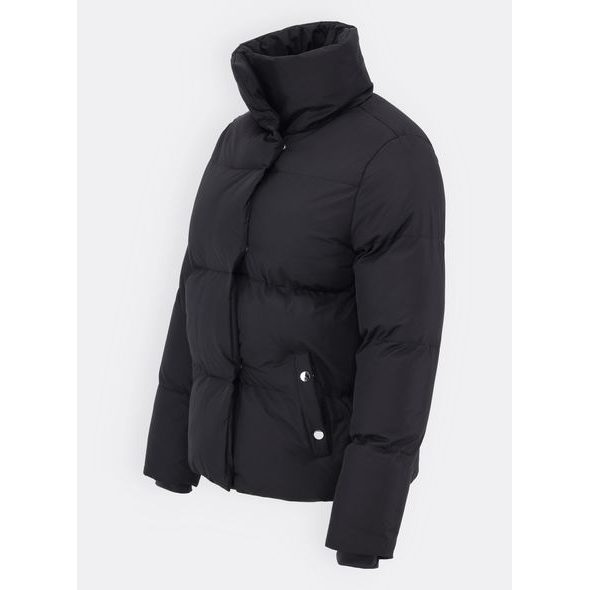 Dámská krátká zimní bunda černá