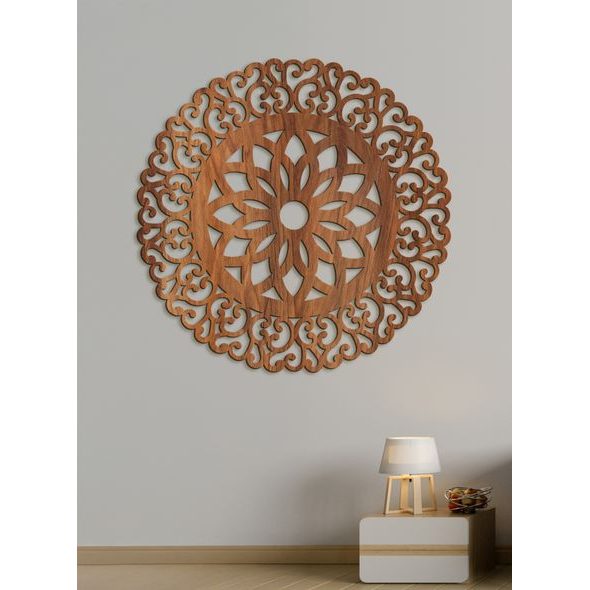 Dřevěná mandala Symfonie přírody