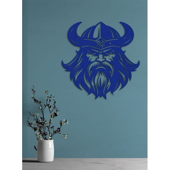 Dekorativní dřevěný obraz Viking