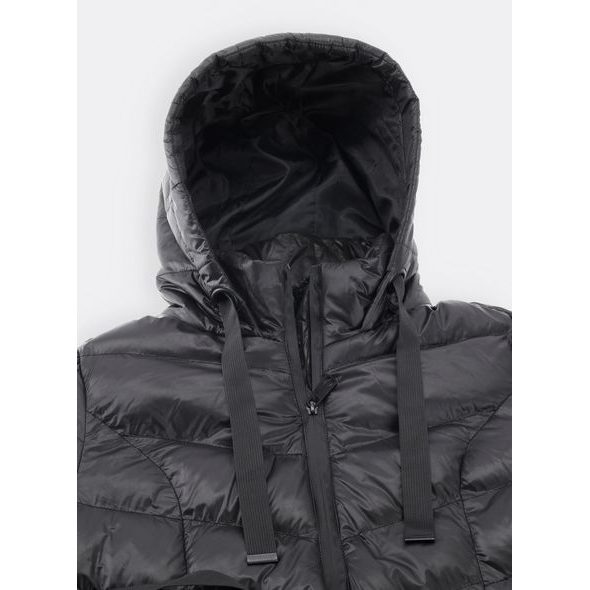 Dámská prošívaná bunda černá