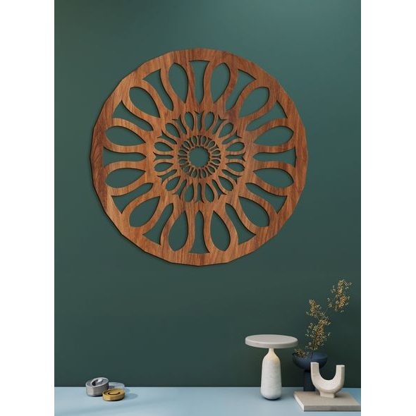 Dřevěná mandala SPIRIT