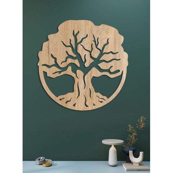 Dřevěný strom života Nádech