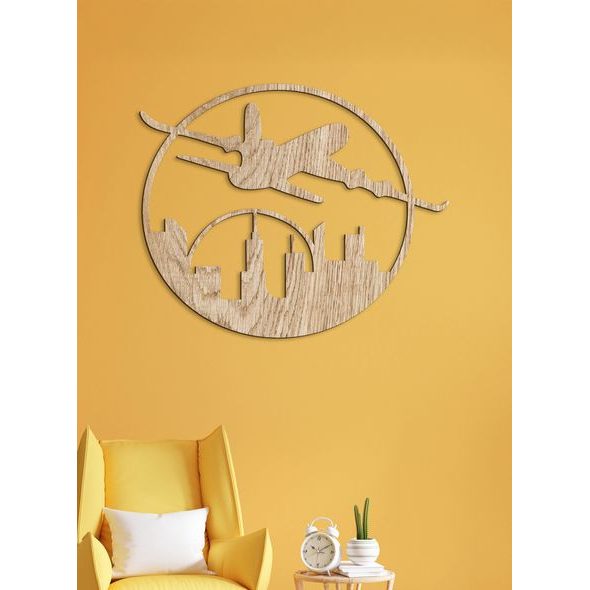 Dřevěný nástěnný obraz FLY