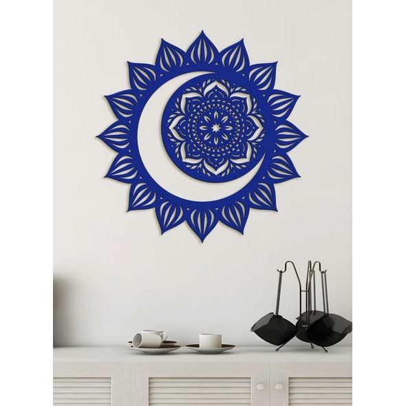 Drevene mandala MOON