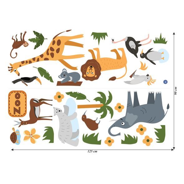 Zoo v dětském pokoji