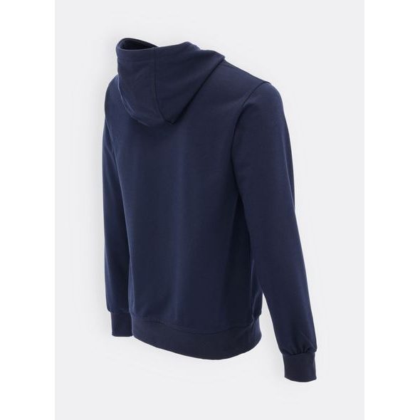 Pánská mikina s kapucí a klokaní kapsou tmavě modrá
