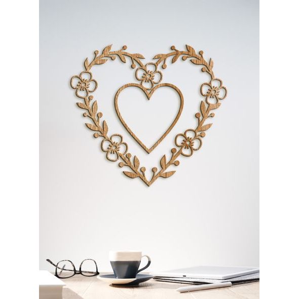 Romantický obraz na stenu HEART