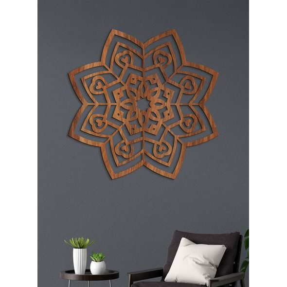 Mandala na zdi DOTEK