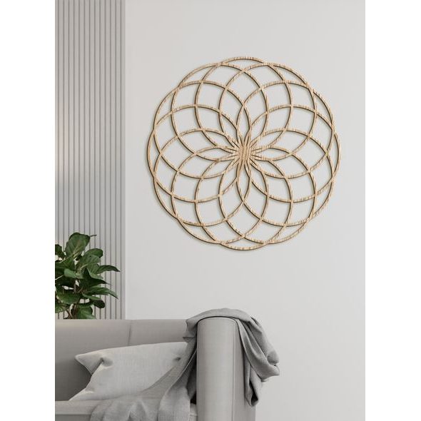 Dřevěná mandala SIMPLE