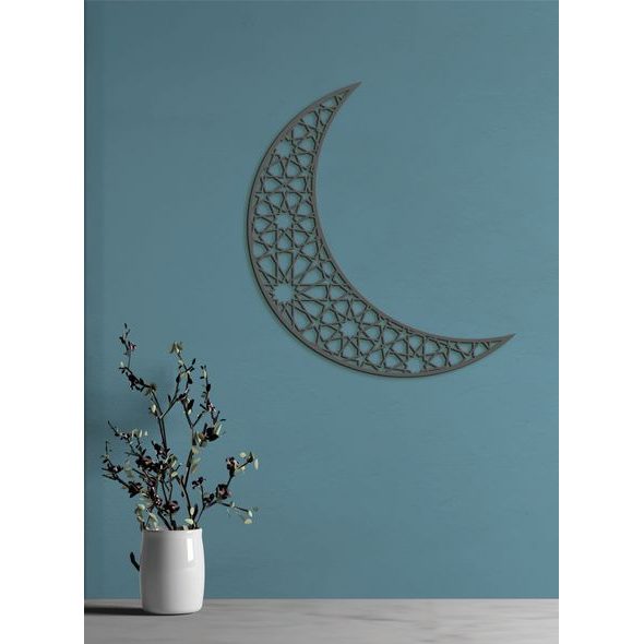 Dřevěný obraz na zeď Půlměsíc