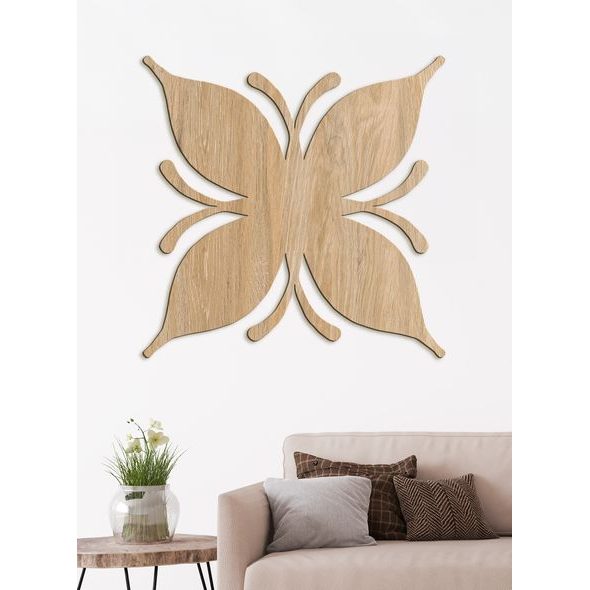 Drevená dekorácia Motýlie krídla