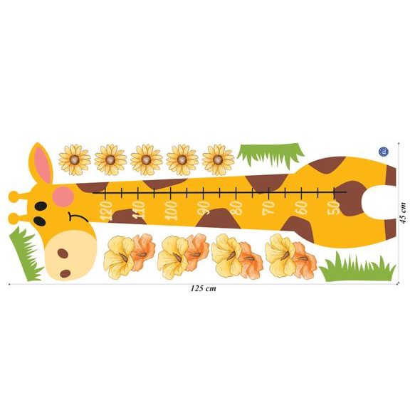Rastový meter Žirafa