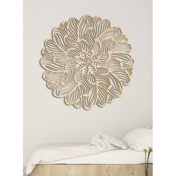 Mandala na stěně LUXUS