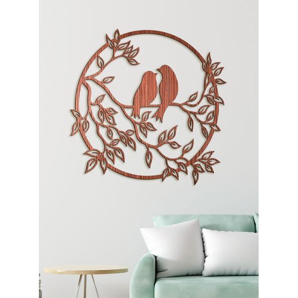 Mandala na Stenu štebot vtákov