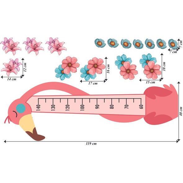 Růstový metr Pelikán