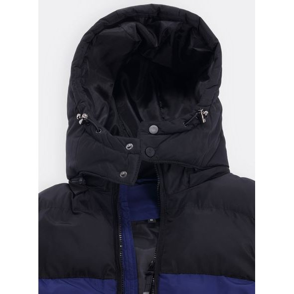 Pánská prošívaná vesta tmavě modrá