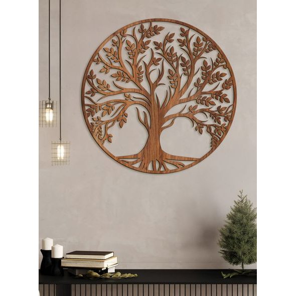 Dřevěný strom života FLOWER