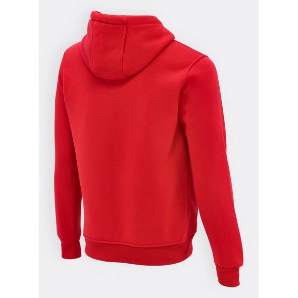 Pánská mikina s kapucí červená