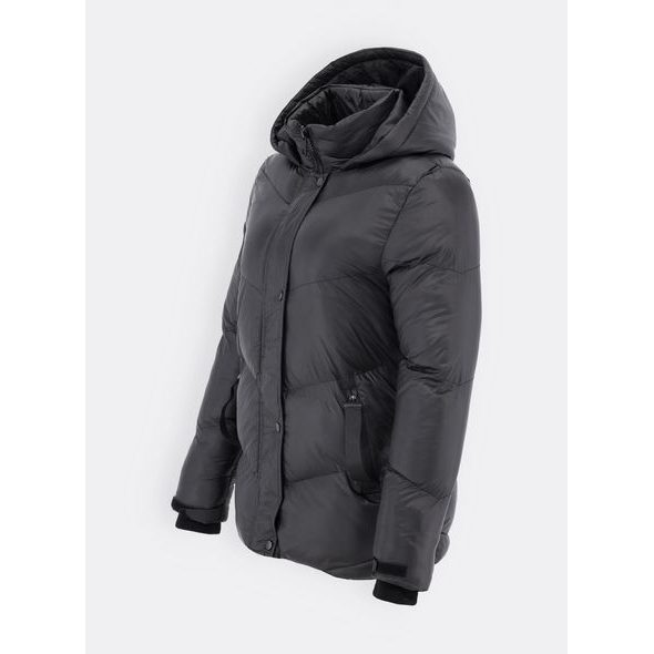 Dámská prošívaná bunda černá