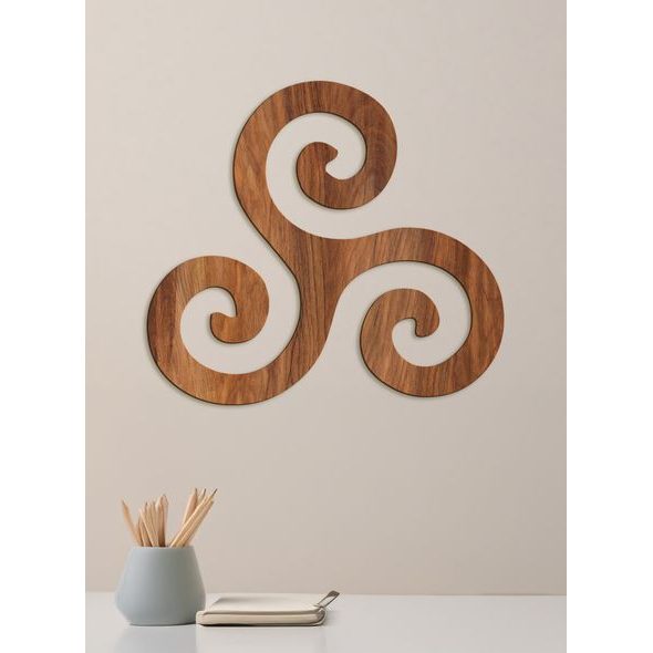 Dřevěný obraz Symbol rovnováhy