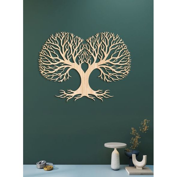 Dřevěný strom života Plíce Země