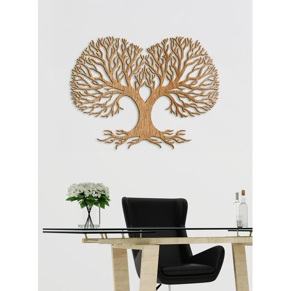 Dřevěný strom života Plíce Země