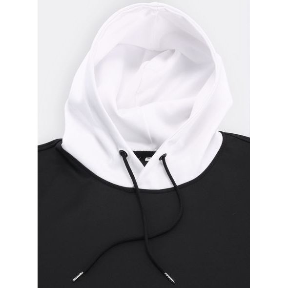 Pánská mikina s kapucí černá