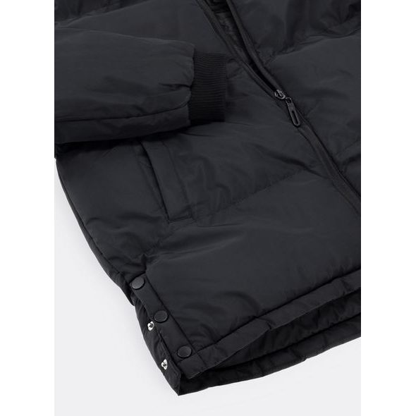 Dámská krátká zimní bunda černá