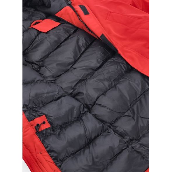 Pánská zimní bunda červená