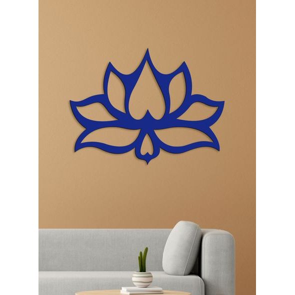 Dřevěný nástěnný obraz Flower LOTOS