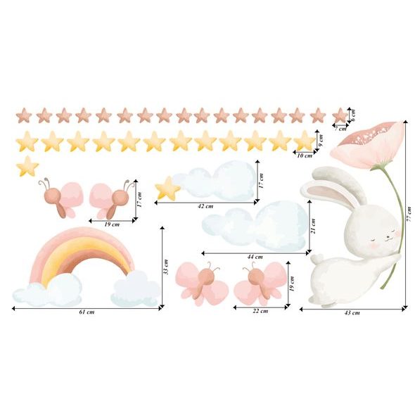 Roztomilý králíček a jeho přátelé