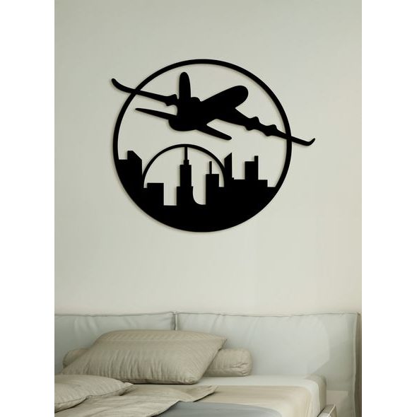 Dřevěný nástěnný obraz FLY