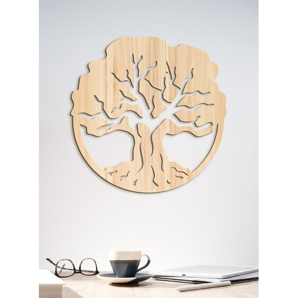 Dřevěný strom života Nádech