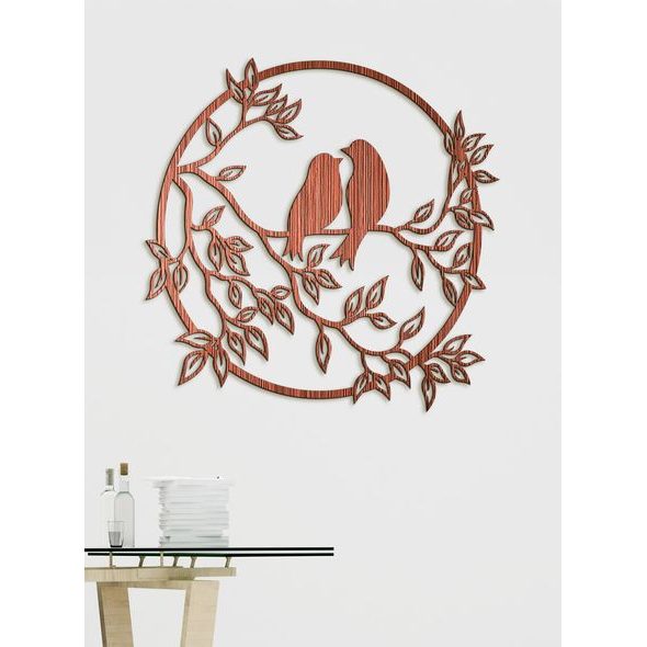 Mandala na Stenu štebot vtákov