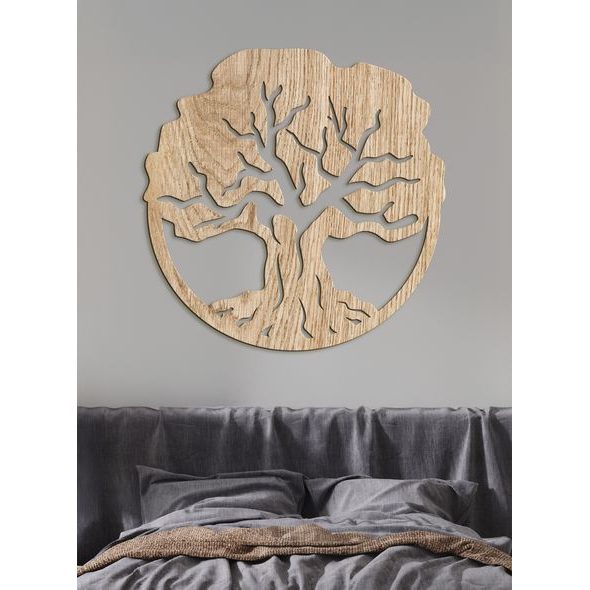 Dřevěný strom života Nádech