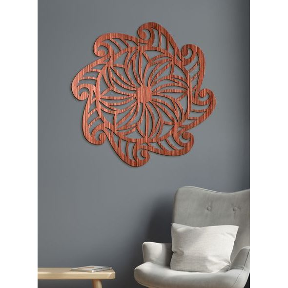 Dřevěná mandala Harmonie