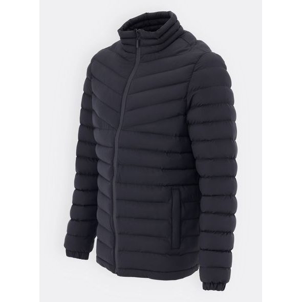 Pánská prošívaná bunda černá