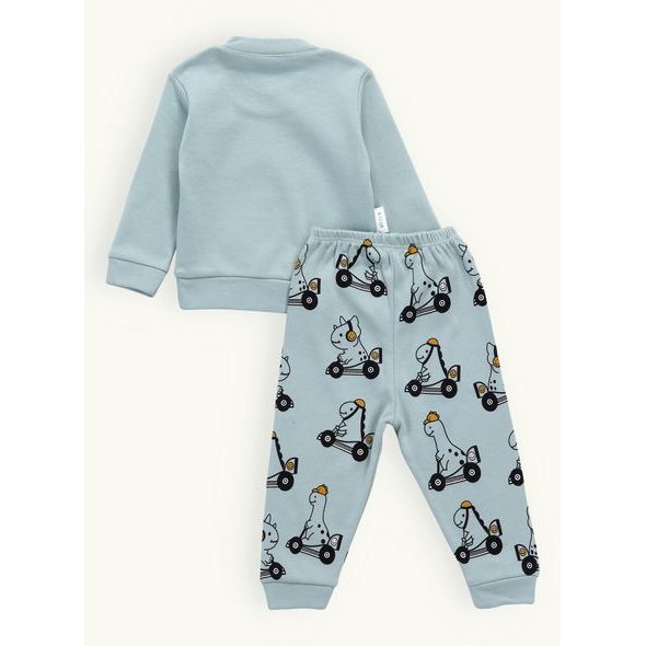 Dětská tepláková souprava NOSOROŽEC mint