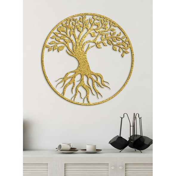 Dřevěný strom života Wind