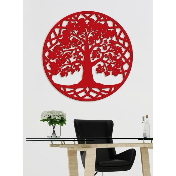 Dřevěný obraz Strom života