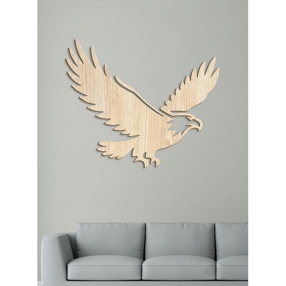Dřevěná dekorace Orel