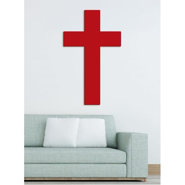 Dřevěná nástěnná dekorace Kříž