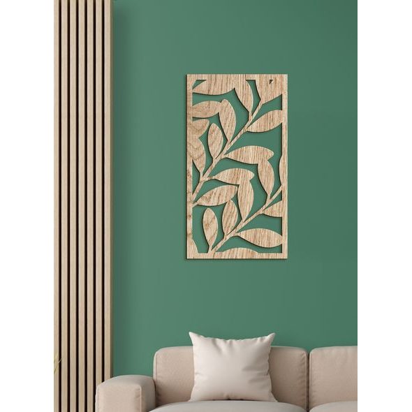 Romantický dřevěný obraz Boho Flower