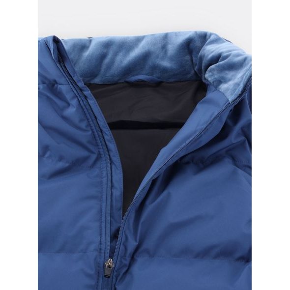 Pánská prošívaná vesta modrá